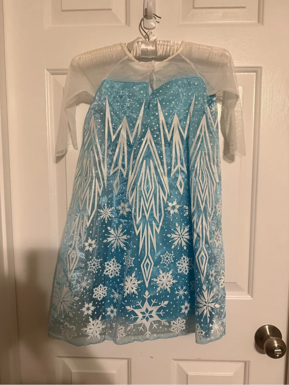 Frozen Elsa Costume Halloween Pretend Play Fits most 4-6X